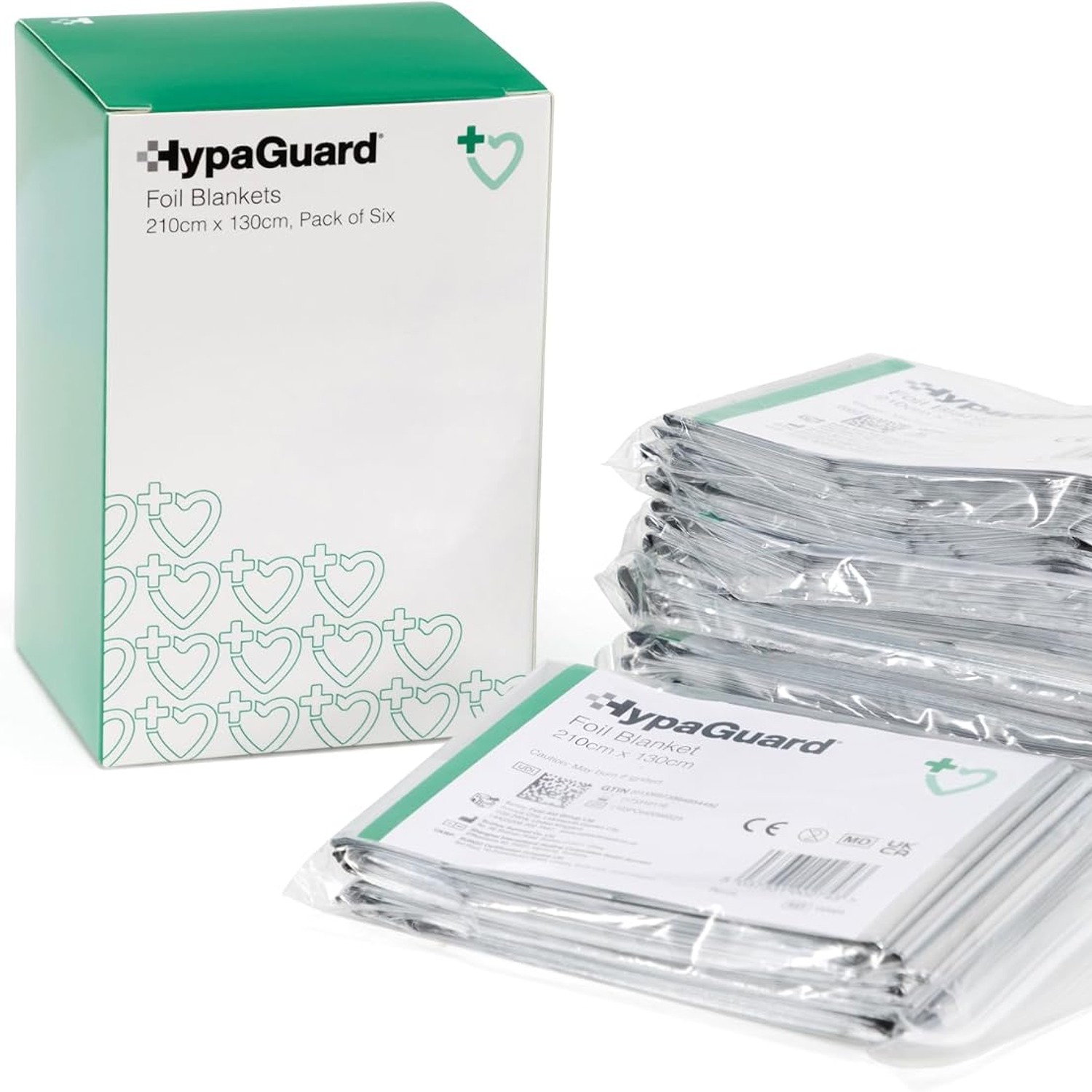 HypaGuard Foil Survival Blankets Pack of 6